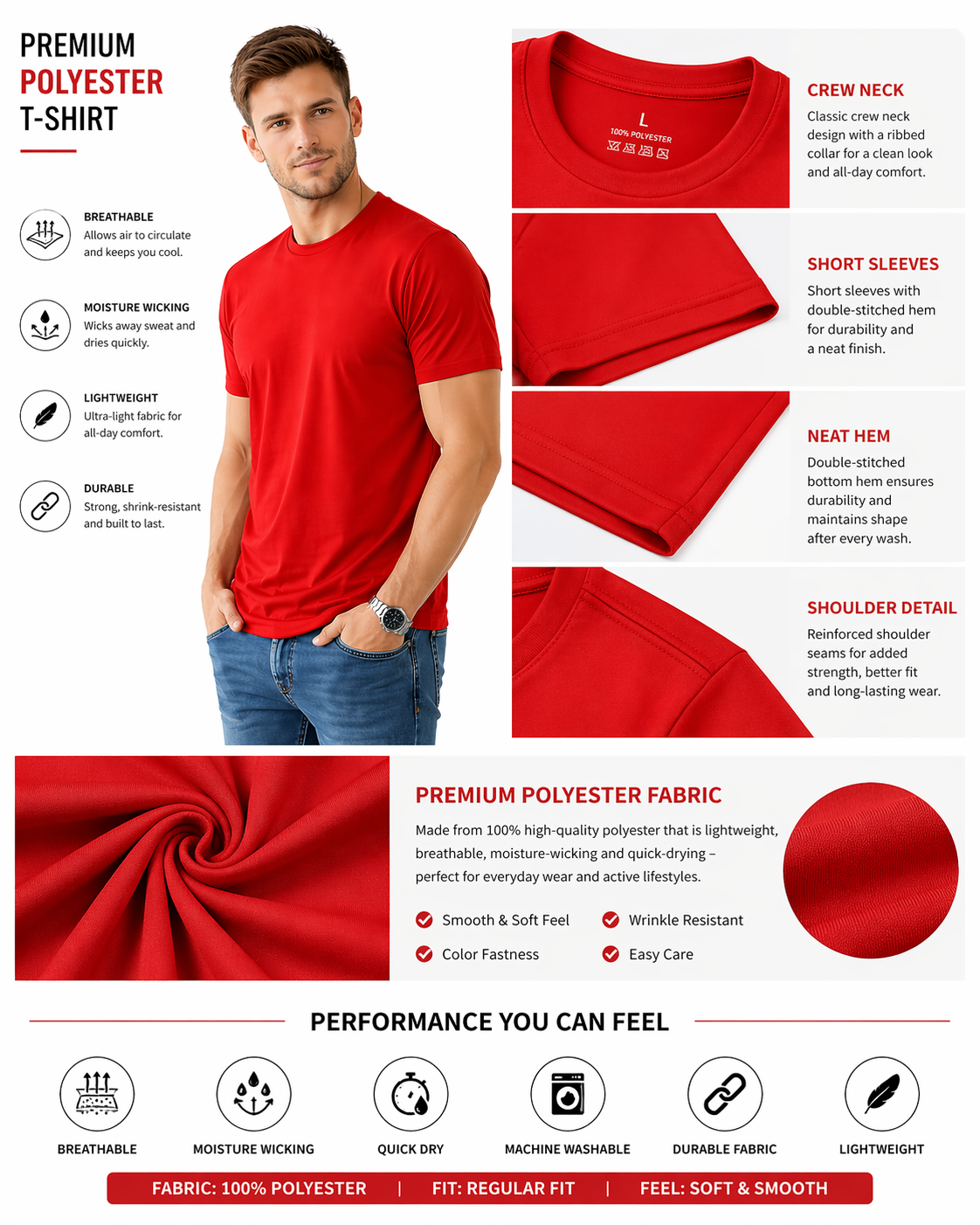 ROUNDNECK RED 05