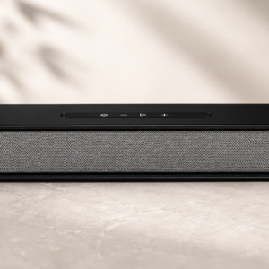 FIRSTLIKE Wireless Bluetooth Soundbar Speaker | HD Stereo Sound, Deep Bass & Rechargeable Portable Sound System (Black)