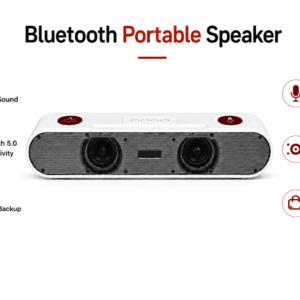 APSAIM Wireless Bluetooth Portable Speaker with Deep Bass Sound, Built-in Microphone, Bluetooth 5.0 & Long Battery Backup